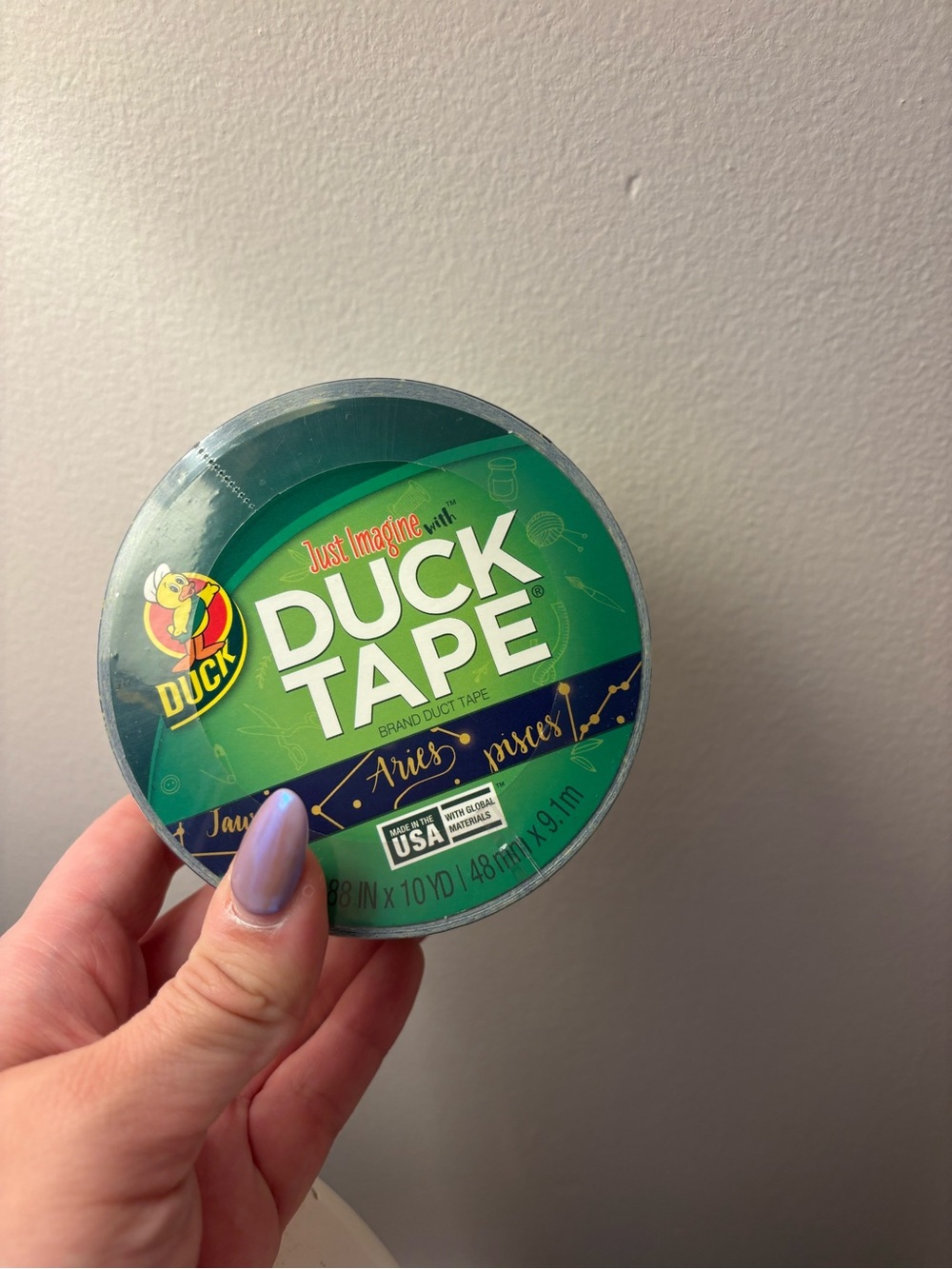 Duck Brand Duck Tape - Constellation Print Navy Tape